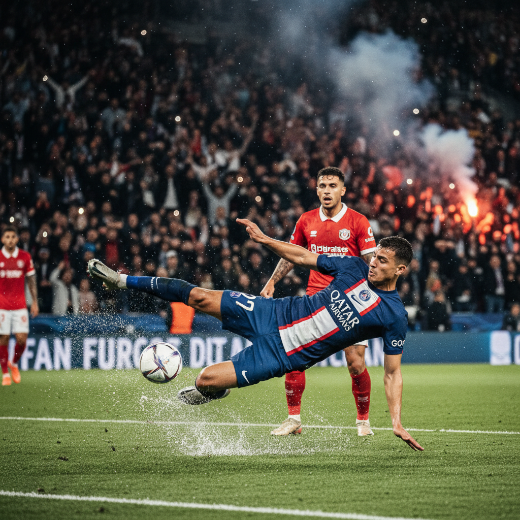 Action shot Tanganyika Saint-Luc - prediction analysis Ligue 1